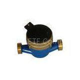 1.6 Mpa Blue Small Residential Vane Wheel Water Meter , Dry Dial Magnet Drive thumbnail-1