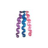 Brazilian Hair Multi Colored  Extensions Long Lasting