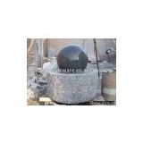 natural granite rolling ball fountain