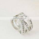 Fashion Couples Stainless Steel Ring Personality Fashion Unisex Accessories Creative Gift for Lovers Jewelry Wholesale thumbnail-2