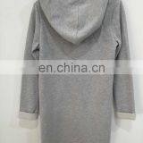 Flannelette Hooded Long Zipper Jogging-top thumbnail-2