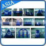 Durable Airsoft Inflatable Bunkers / Mobile Paintball Laser Tag