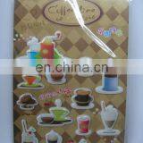 2017 New Style Healthy Cute Cartoon Puffy Sticker Wallpaper thumbnail-4