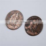 Professional No Minimum Circle Shape And Luxury Style Custom Antique Bronze Plated Vintage Metal Alloy Wine Box Label thumbnail-1