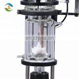 Lab Scale Mobile Glass Reactor With Vertical Condenser thumbnail-5