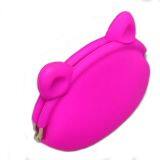 Colorful Mini Coin Wallet Smart Wallet Silicone Card Holder Logo Silicone Coin Purse thumbnail-3