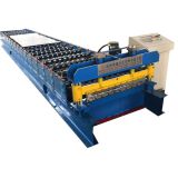 New design Trapezoidal Metal Roofing Wall Panel Tile Roll Making Machine