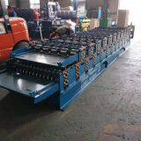Double Layer Metal Roofing Sheet Trapezoid Profile Roll Forming Making Machine thumbnail-5
