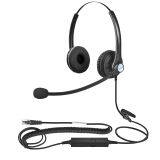 China Beien A26 RJ Telephone Call Center Headset Noise-cancelling Headset Customer Service Gaming Headset thumbnail-2