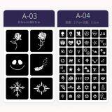 Waterproof Temporary Tattoo Sticker Black Disposable Hand Arm Girl Boy Body Sticker Tattoo Stencil For Tattoo Ink thumbnail-2