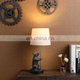 Creative Design Vivid Mouse Shape Cute Resin Material Vintage Bedside Table Lamps thumbnail-3