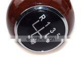 Wood Grain 5 Speed Gear Shift Knob Lever Shifter Gaitor Boot For VW Jetta 02-12 thumbnail-6