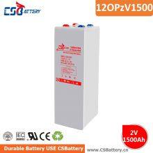 Csbattery 2V1500ah Bateria Power Storage Opzv Gel Battery for Solar-Water-Pumps/Solar-UPS-Storage/Telecom/Ada thumbnail-3