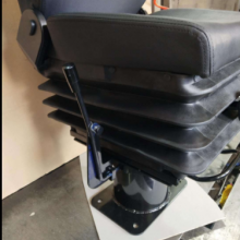 Locomotive Seating 360 Degrees Rotated Driver Seat Mechanical Suspension Seat for Electric Locomotive Industrial and Mining Locomotive thumbnail-4