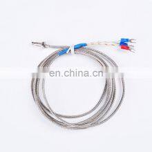 PT100 Screw Thermocouple M6 Screw PT100 Temperature Sensor PT100 Thread Thermal Resistance