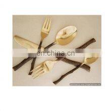Gold Plated Fancy Metal Antique Cutlery