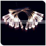 20 Led Falling Icicle Light Warm White thumbnail-3