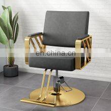 Modern Styling Salon Furniture Gold Black Bed Ceramic Bowl Set Backwash Massage Sink Shampoo Chair thumbnail-3