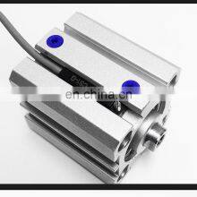 SDA80X10 SDA80X25 SDA80X30 SDA80X40 SDA80X50 SDA80X75 SDA80X100 Thin Type Standard Piston Compact Pneumatic Air Cylinder thumbnail-3