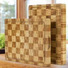 Wholesale Organic Bamboo End Grain Cutting Board With Juice Groove Large Thickness Kitchen Chopping Block Food Butcher Board thumbnail-3