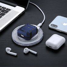 Custom Logo Armor Suitcase TPU PC Shockproof Earphones Protective Cover Charging Headphones Case For Apple for Airpods With Hook thumbnail-5