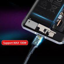 Top Sell 100w Usb c Cable 2 in 1 Type c Charging Cable Original c Type Cable Quick Charge for Mackbook thumbnail-4