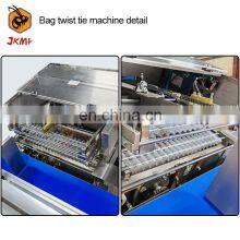 Hot Sales Automatic Bread Bag Packing Machine For Pita Bread Tortilla Chapati Packing Machine Bread Twist Tie Packing Machine thumbnail-5