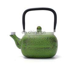 Cast Iron Teapot Japanese Tea Kettle Durable Cast Iron With a Fully Enameled Interior thumbnail-2