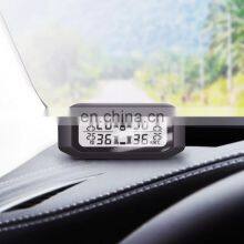 Solar Powered Tyre Pressure Monitor System TPMS With 4 Internal Sensors Auto Security Alarm Systems Tyre thumbnail-4