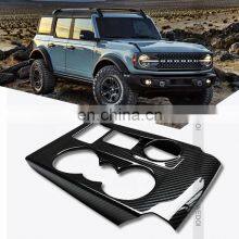 2022 For Bronco Sport Luxury Central Control Panel Decoration Paste High Quality Carbon Grain Delicate and Designed thumbnail-5