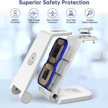 2023 Latest Model Iphone Wireless Charger Station Desktop 3 in 1 Quick 23W OEM Qi Charger for Apple Watch thumbnail-2