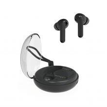 Transparent BT Mini True Wireless Earbuds Headphones TWS Earbuds With Lanyard thumbnail-3