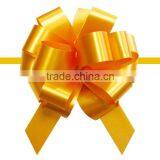 Modern Romantic and Charming Purple Satin Pom-Pom Butterfly Ribbon Pull Bow for Decoration thumbnail-5