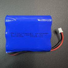 18650 3.7v 6.6Ah 1S3P Li Ion Rechargeable Battery Pack With JST-PH2.0 Plug(24.42Wh/6.6A),for Simplehuman Sensor Makeup Mirror ST3026 BT1080 thumbnail-3