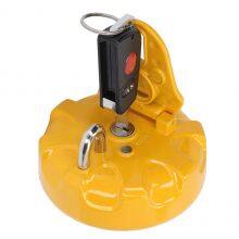 SY55 Fuel Tank Cap SY65 SY75 Diesel Tank Cover SY135 SY215 SY235-8 Anti-theft Excavator Accessories SY-9 Sany Fuel Cap thumbnail-4