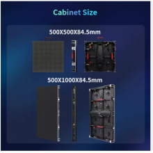 High-definition 500x1000 500*500mm P2.6/P2.9/P3.91/P4.8 IP65 Outdoor/indoor LED Display thumbnail-3