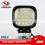 48W Square Flood Beam Led Working Light for SUV 48W Led Work Light
