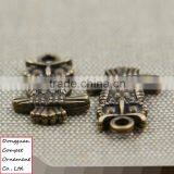 DIY Zinc Alloy Jewelry Ancient Bronze Owl Pendant thumbnail-3