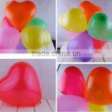 Made in China!hot Selling Non-toxic Colorful Orange Heart Balloon thumbnail-1