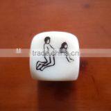 28MM Fun Dice/28# Flirt Screen Printing Dice/Novelty Fun Creative Dice thumbnail-6