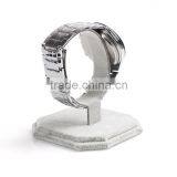Wholesale Gray DIY Fabric Watch C-stand Bracelet Jewelry Display Stand Holder Showcase Watch Display Stand Holder Quality Choice thumbnail-2