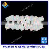 Hot Sales Aquarius Fire White/Blue Opal 78 Colors Optional Gemstone With 12 Horoscope Synthetic Opal thumbnail-5