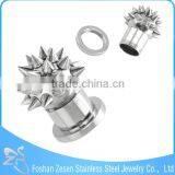 TP011244 New Season Stainless Steel Gold Plating Ear Flesh Tunnel Spikes Body Jewelry thumbnail-5