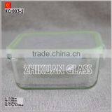 High-borosilicate Glass Crisper With Lid Glass Food Storage Container thumbnail-1