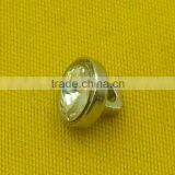 8mm Rhinestone Zinc Alloy Metal Shank --- MJ1002 thumbnail-3