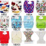 One Size Sweety Newborn Hook and Loop Fastener Diapers/Prefold Eco Cloth Diapers thumbnail-1