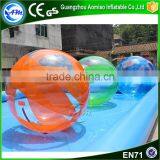 Hot Red and Clear TPU Inflatable Ball Water Ball Water Walking Ball thumbnail-5