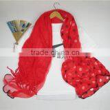 Latest Design Colorful Shred Knitting Scarf for Girls thumbnail-6