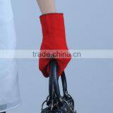 Customized Red Wool Gloves for Screen Touch thumbnail-5