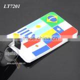 Uruguay Argentina Brazil Paraguay Venezuela Chile National Flags Souvenir Promotion Custom Soft PVC Luggage Tag thumbnail-5